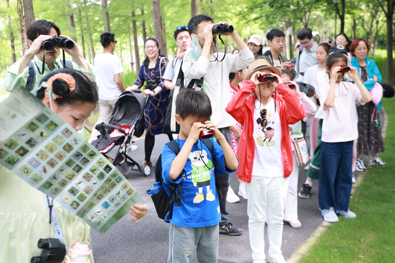 2024 年 6 月 1 日，，，，，，，，兴发游戏xf光学在上海和北京发展“爱鸟活动”